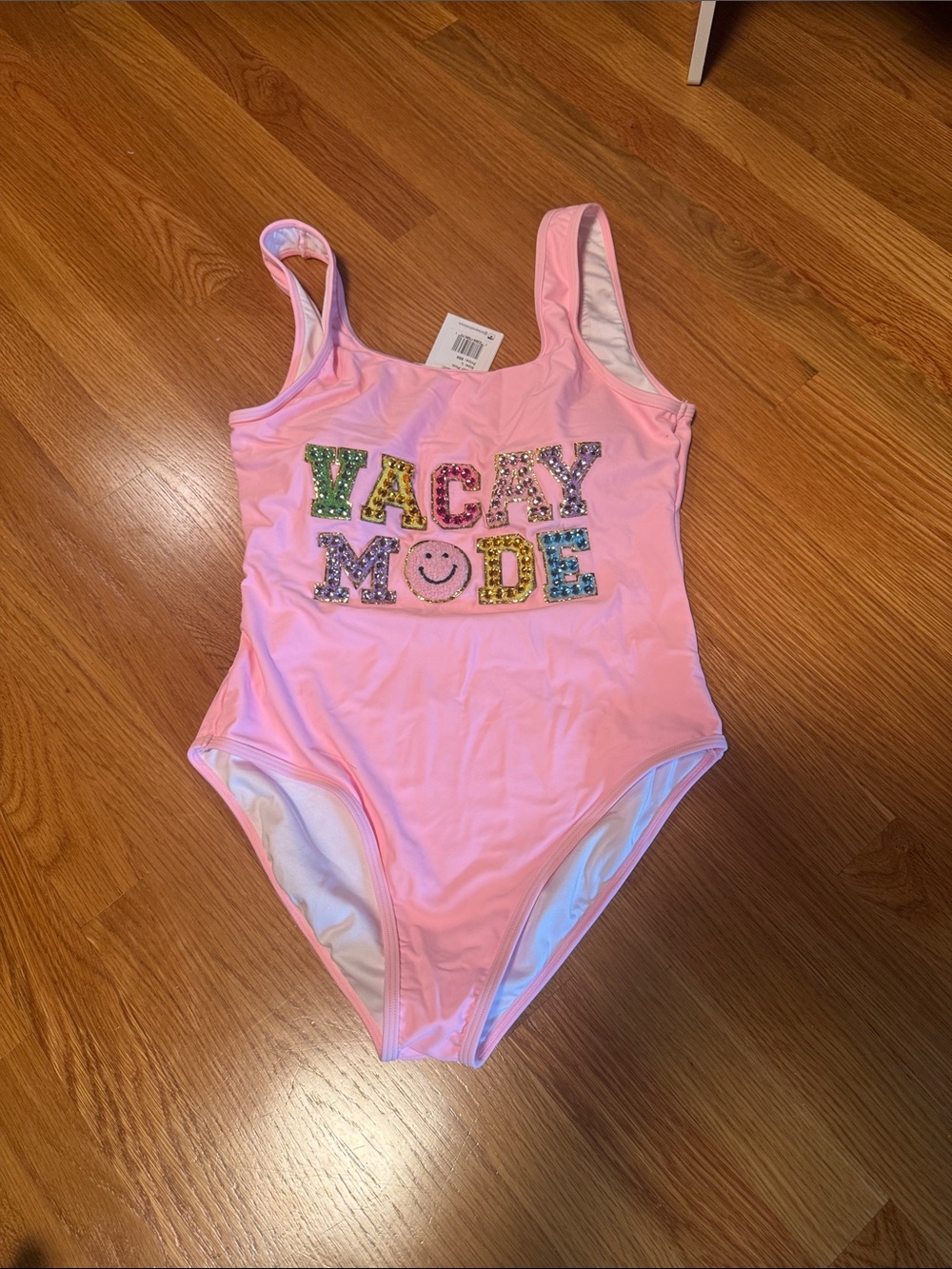 Lola + The Boys Pink "Vacay Mode" One-Piece Swimsuit